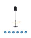 ABISAL* COLGANTE LED 1L 12W CCT 2700-5700K